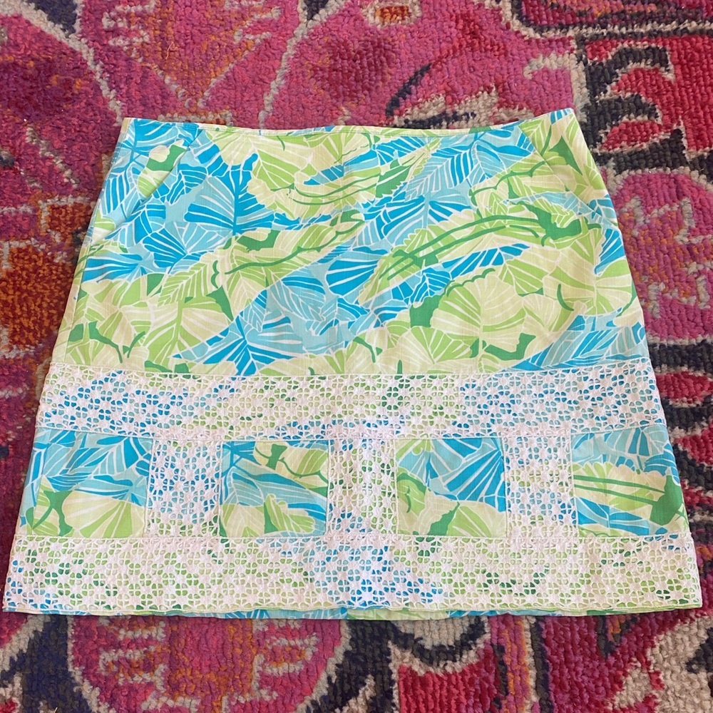 Lilly Pulitzer Gator Alley skirt